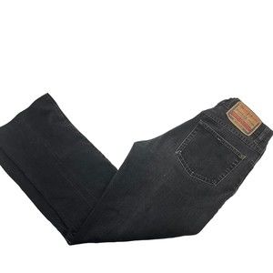 Diesel Industries mens Jeans Black 30X28 Regular Straight Dark Wash